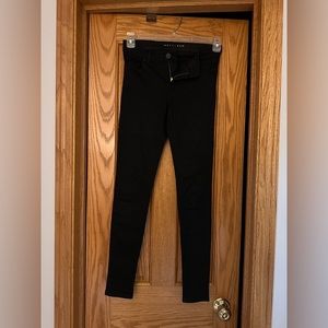 Mott and Bow Mid rise skinny black jeans w26